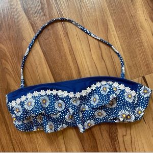 Daisy print Arizona Jean Co Bikini Top